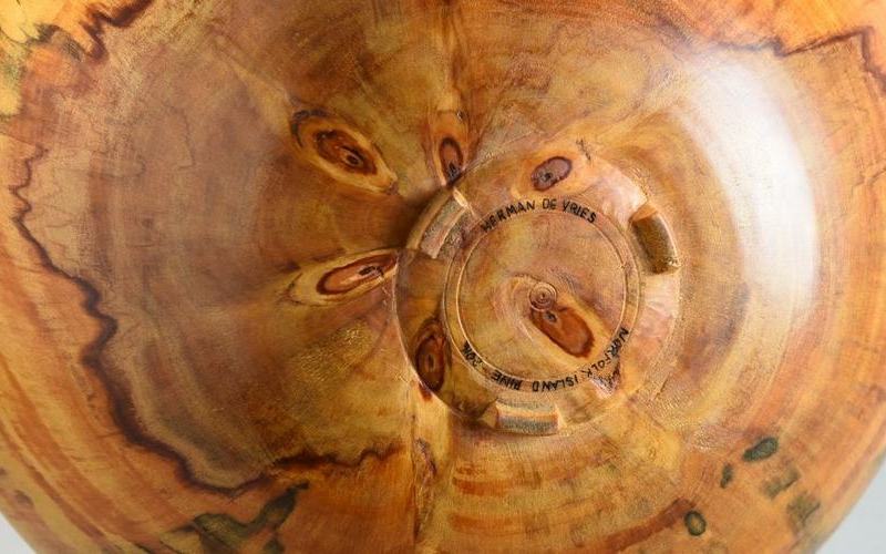 Norfolk Island Pine Translucent Bowl Foot
